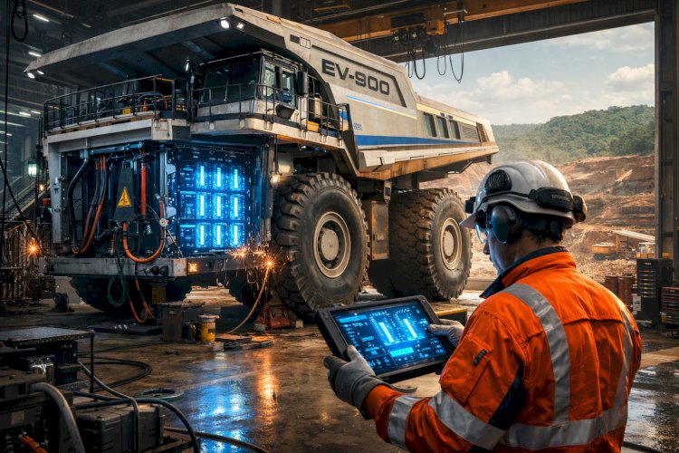 O fim do Diesel? A corrida pela eletrificação de frotas pesadas e o novo desafio para a manutenção em Carajás.